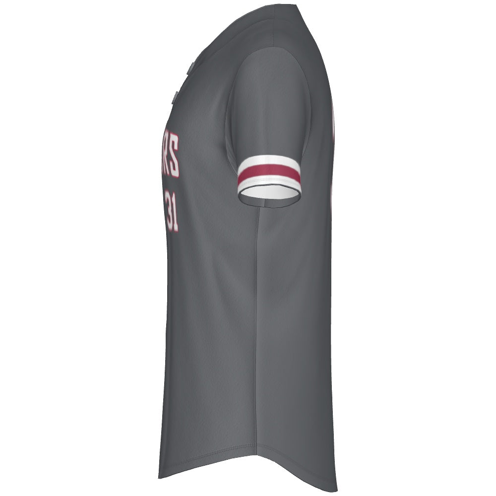 2-button Cougars Jersey - Gray