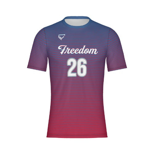 Mens Short Sleeve Soccer - Freedom