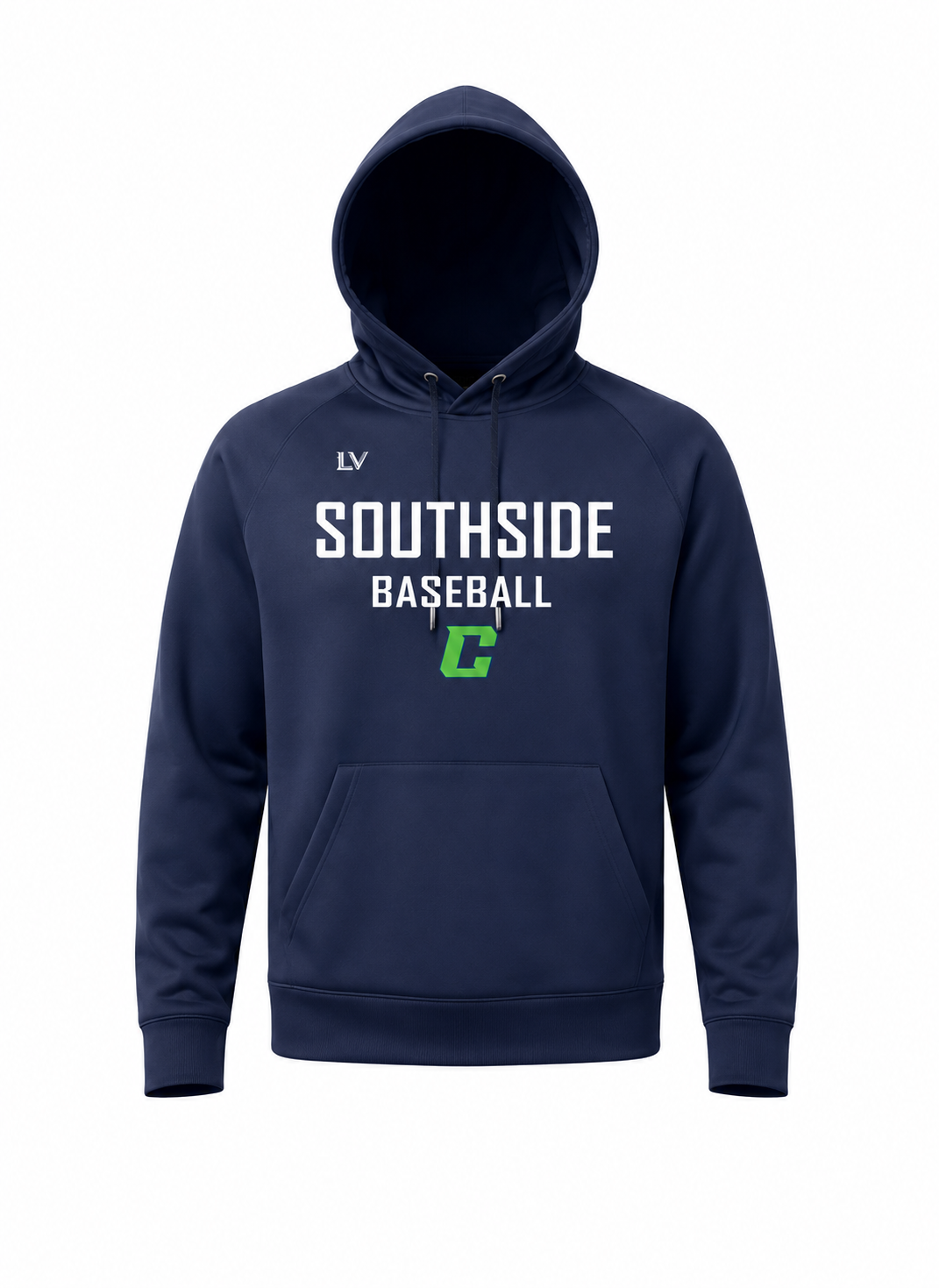Navy Sublimated Hoodie - Southside Crew