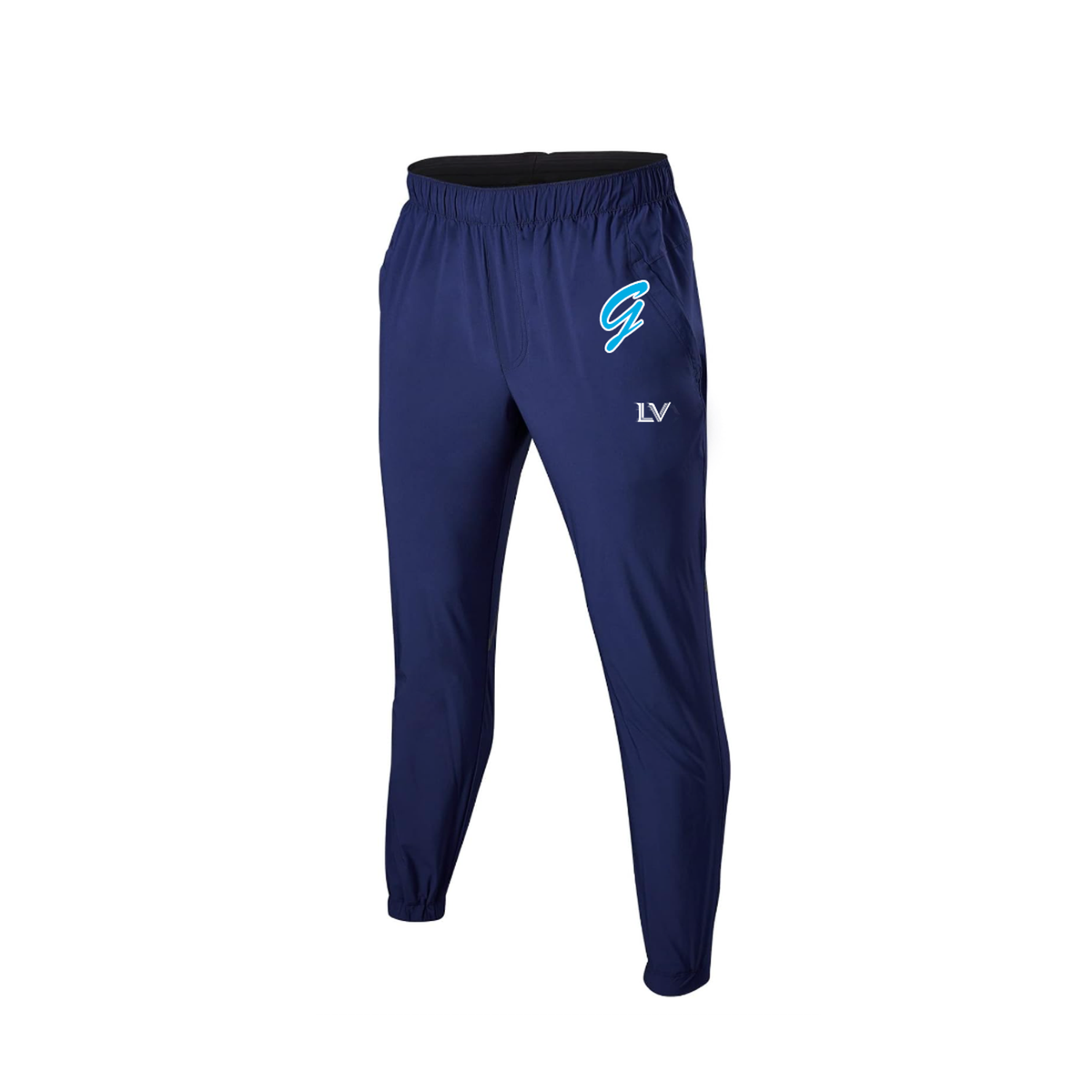Grays Navy Woven Joggers