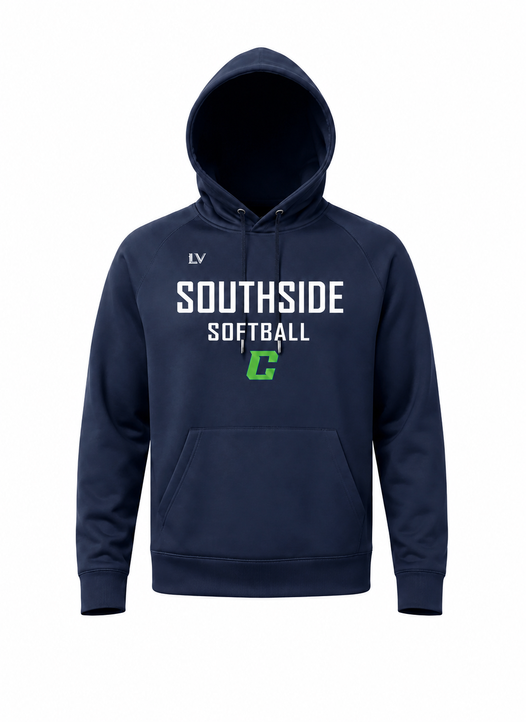Navy Softball Sublimated Hoodie - Southside Crew - whole sale