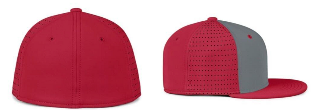 Batmen Hat - Red and Grey