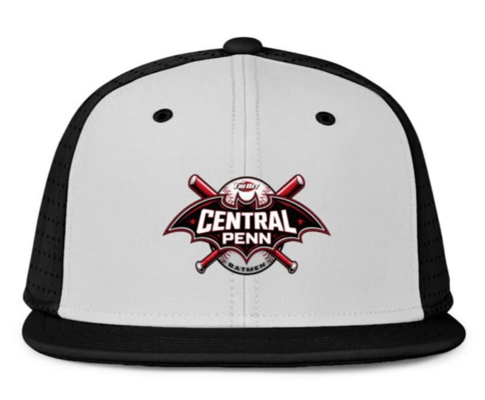 Batmen Hat - Black and White