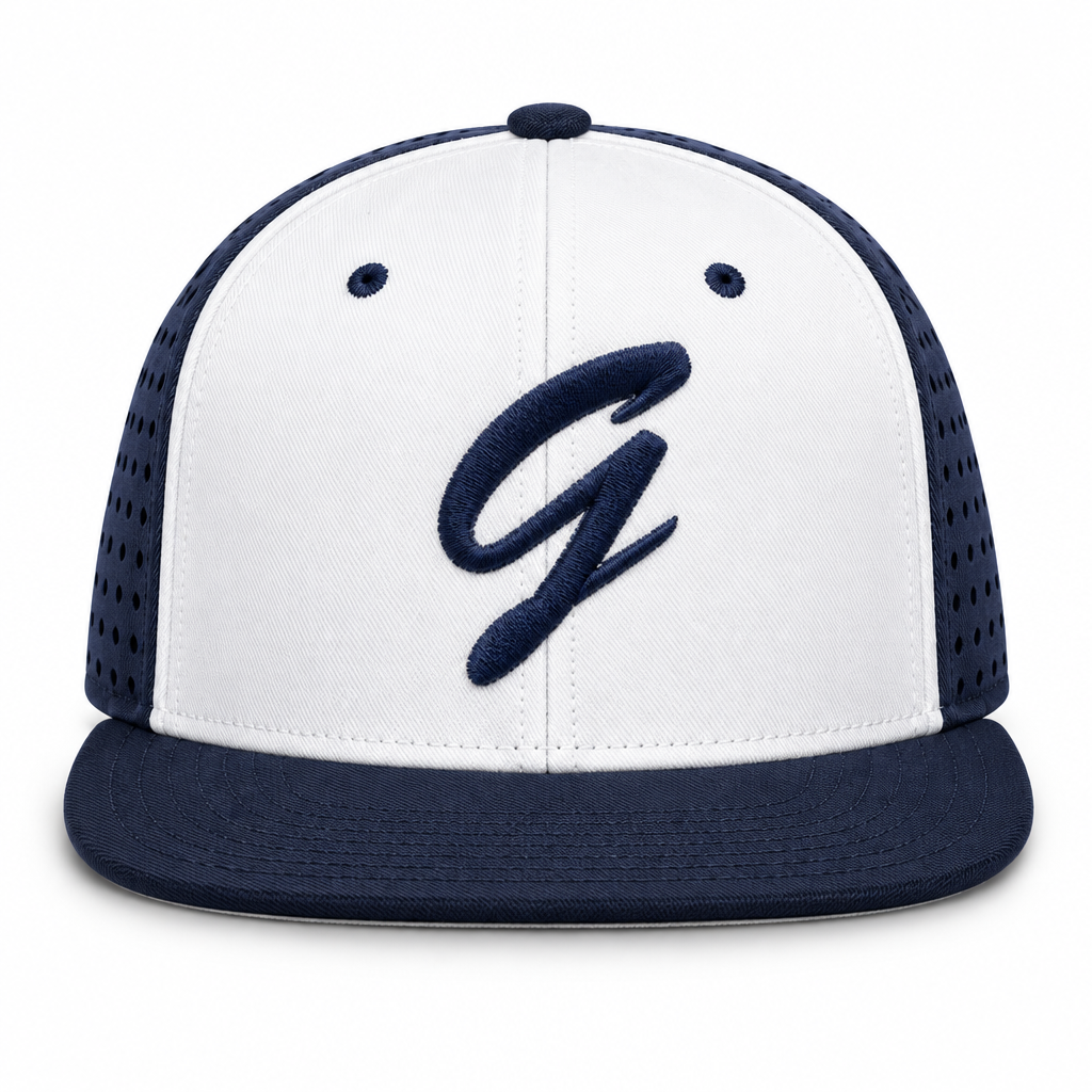 Grays White & Navy Hat - option 1