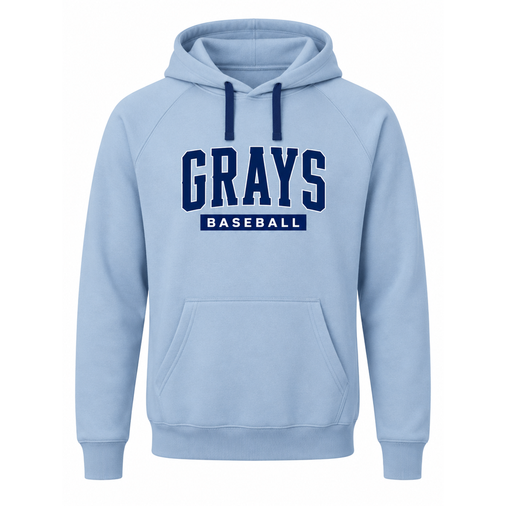 Grays Team Hoodie - Columbia Blue