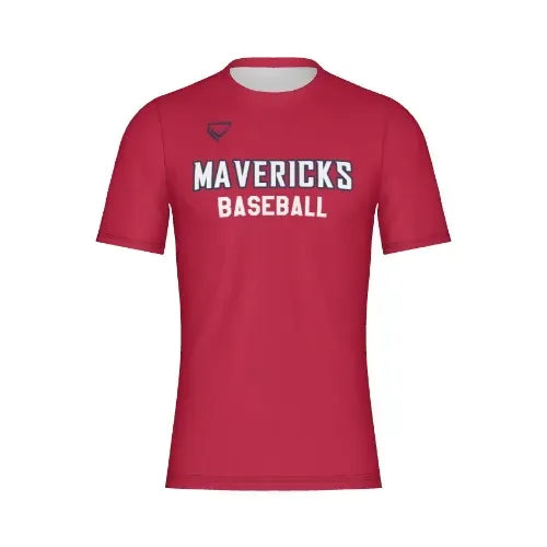 Mavericks - Red Dri-Fit T-Shirt (Customizable) - Customer's Product with price 30.00