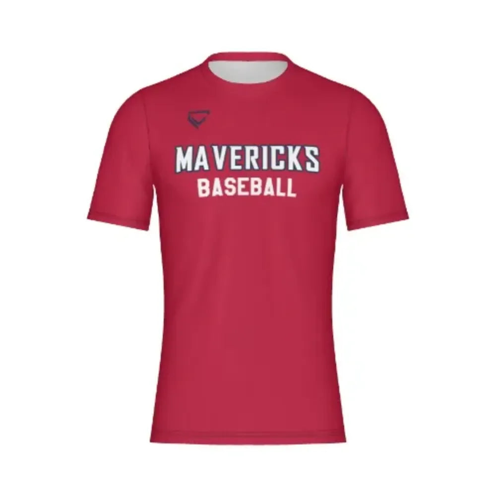 Mavericks - Red Dri-Fit T-Shirt (Customizable) - Customer's Product with price 30.00