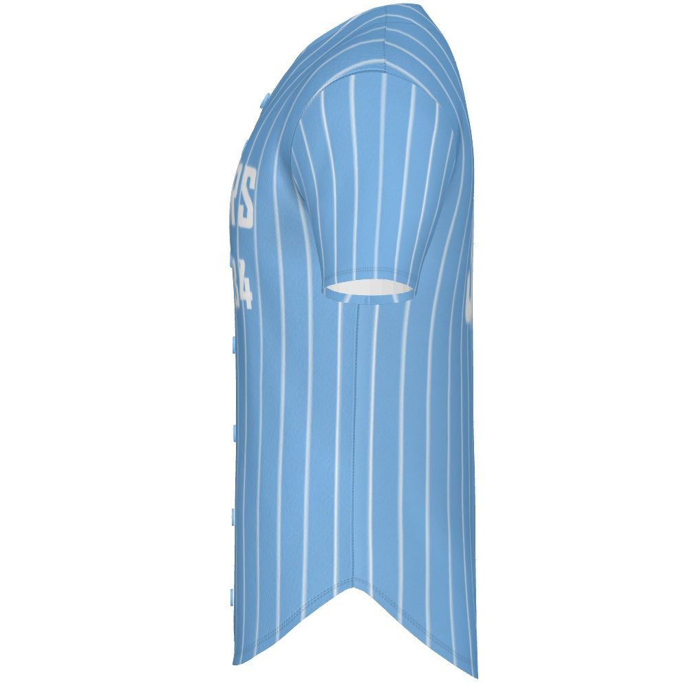 Cougars - Powder Blue Pinstripes