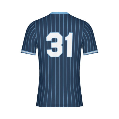 Crew Neck Pinstripe