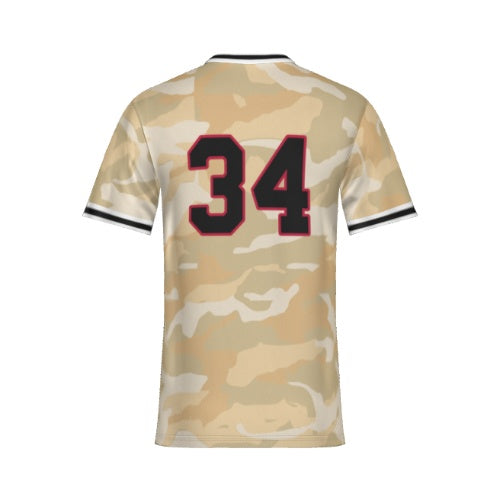 V-Neck Jersey - Camo