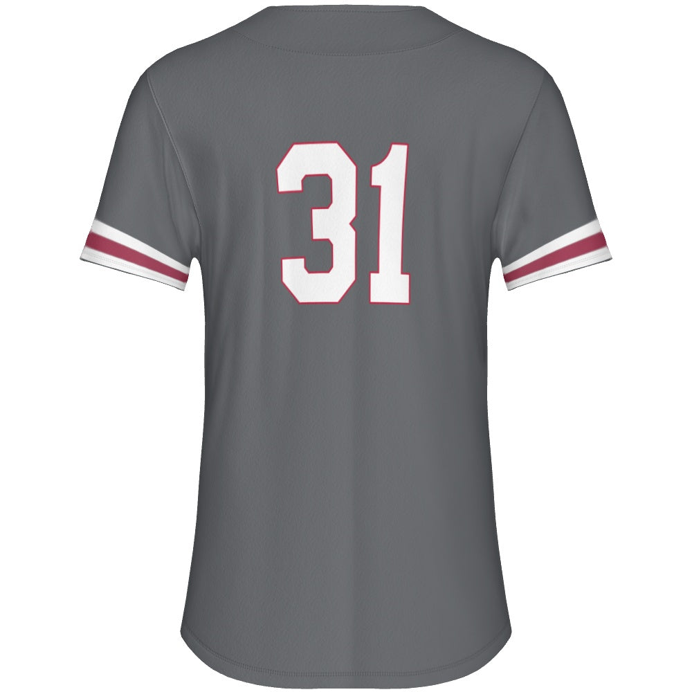2-button Cougars Jersey - Gray