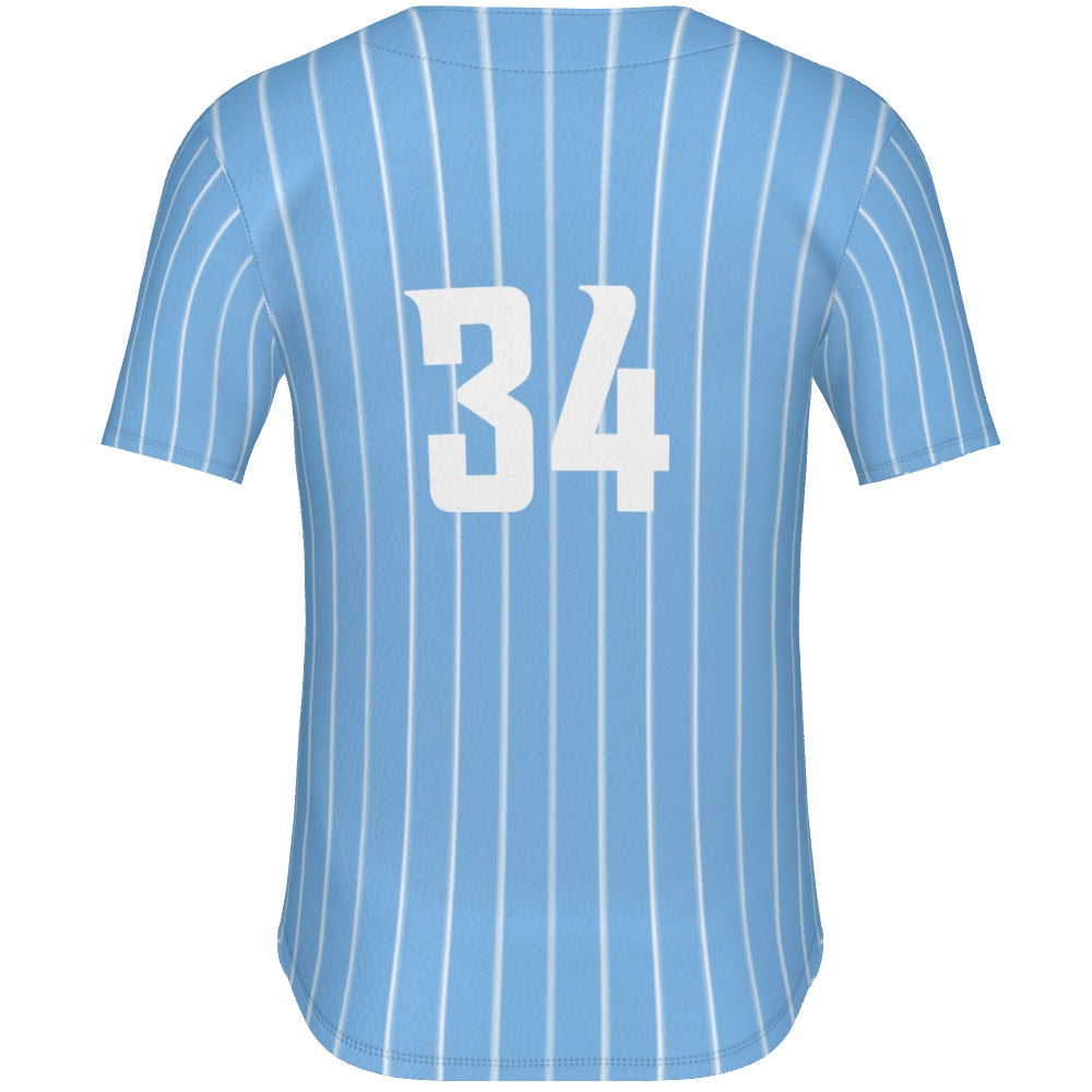 Cougars - Powder Blue Pinstripes
