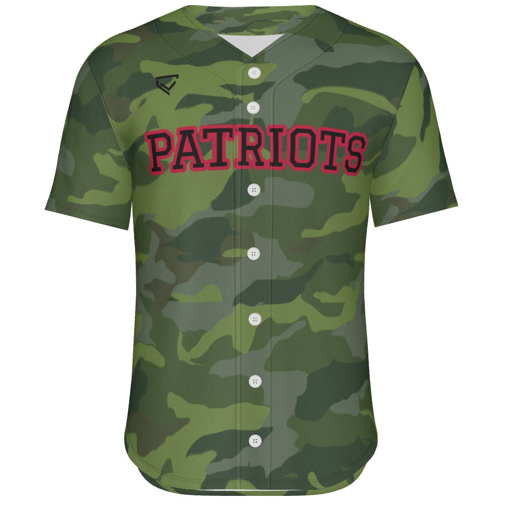 Camo Full Button Jersey