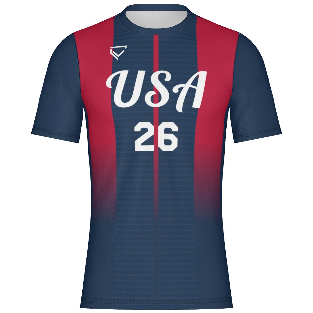 Mens Short Sleeve Soccer Jersey3