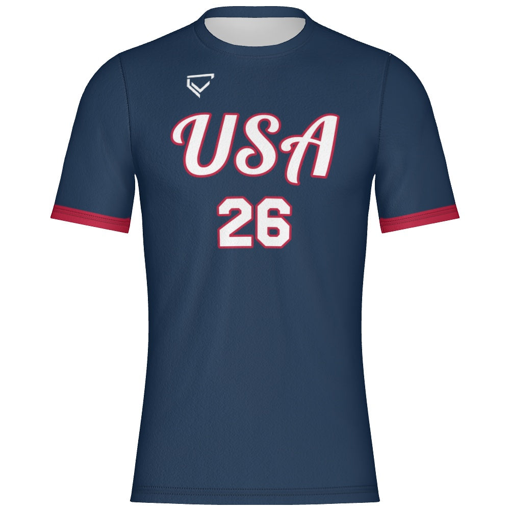 Mens Short Sleeve Soccer Jersey6