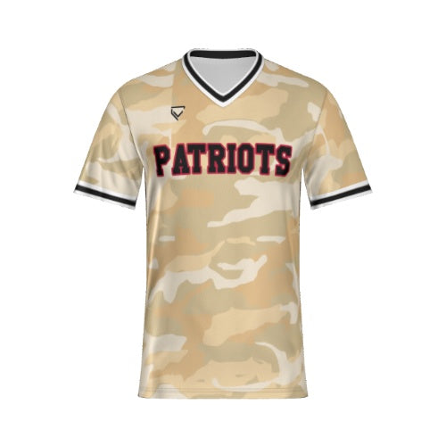 V-Neck Jersey - Camo